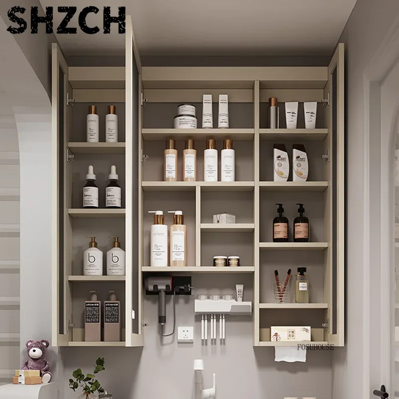 Bathroom Cabinet Mirror - 현대적인 두꺼운 욕실 거울과 통합형 스마트