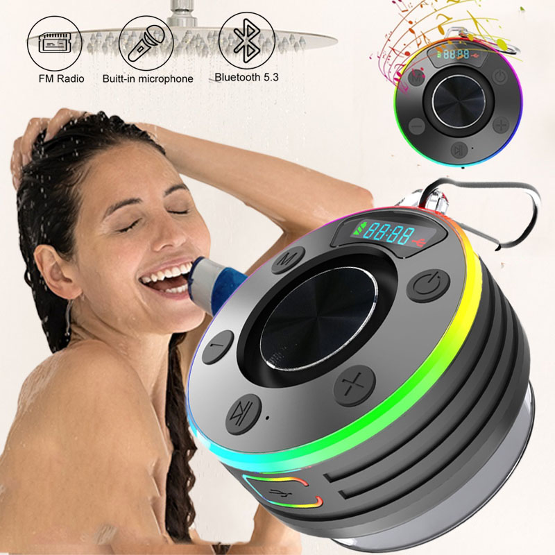 Home Bathroom Called - 샤워 블루투스 5.3 스피커 방수 무선