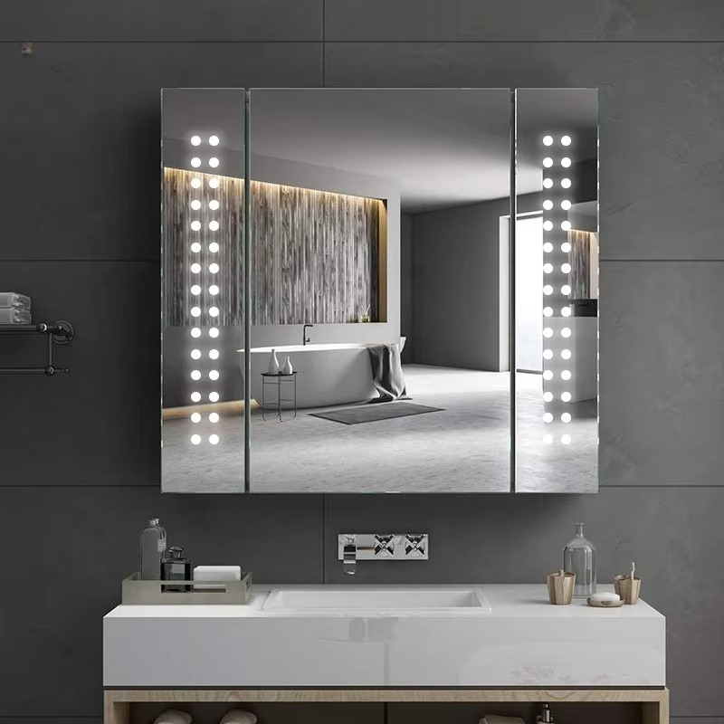 Bathroom Cabinet Mirror - 욕실 방수 LED 화장대 거울 캐비닛
