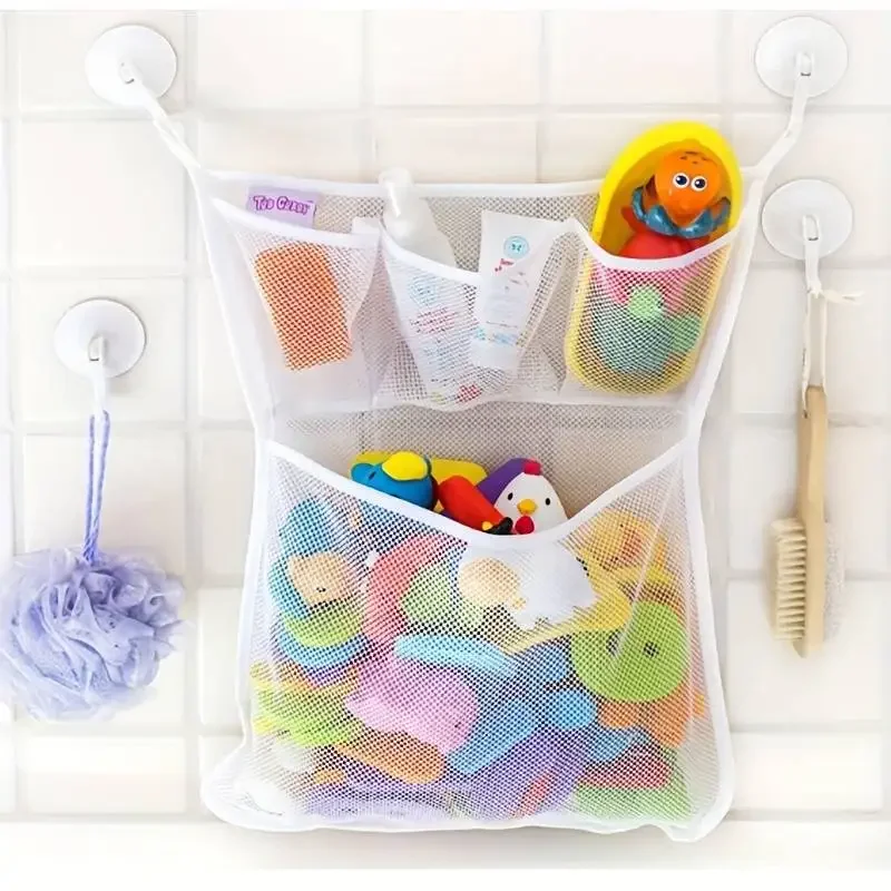 베이비 샤워 목욕 장난감 강한 흡입 컵과 흰색 아기 어 - Home Goods Bathroom Storage 리뷰 및 가격