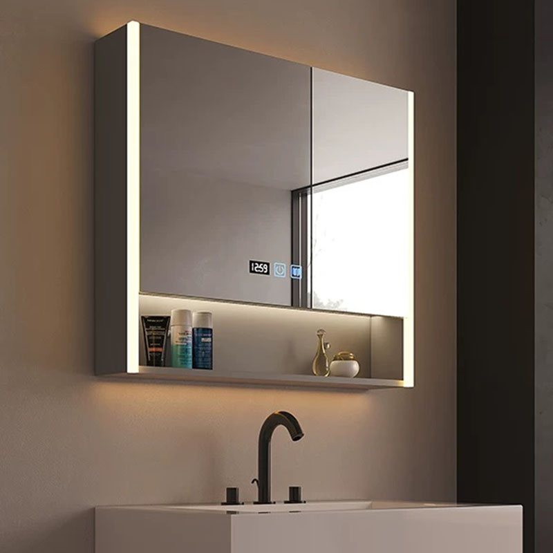 럭셔리 현대식 욕실 캐비닛 나무 장식 디스플레이 메이크 - Bathroom Cabinet Mirror 리뷰 및 가격