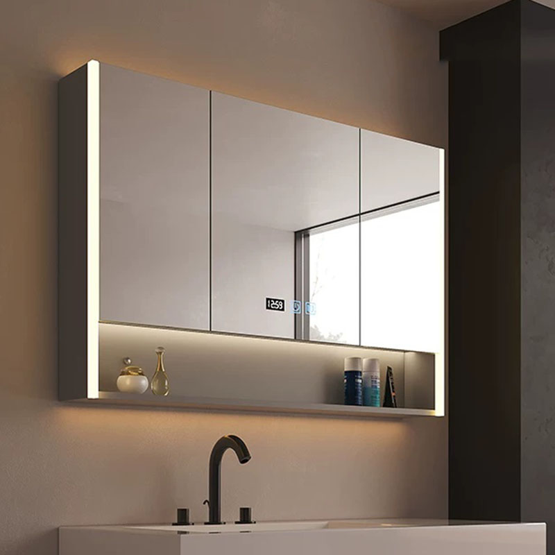 럭셔리 현대식 욕실 캐비닛 나무 장식 디스플레이 메이크 - Bathroom Cabinet Mirror 리뷰 및 가격