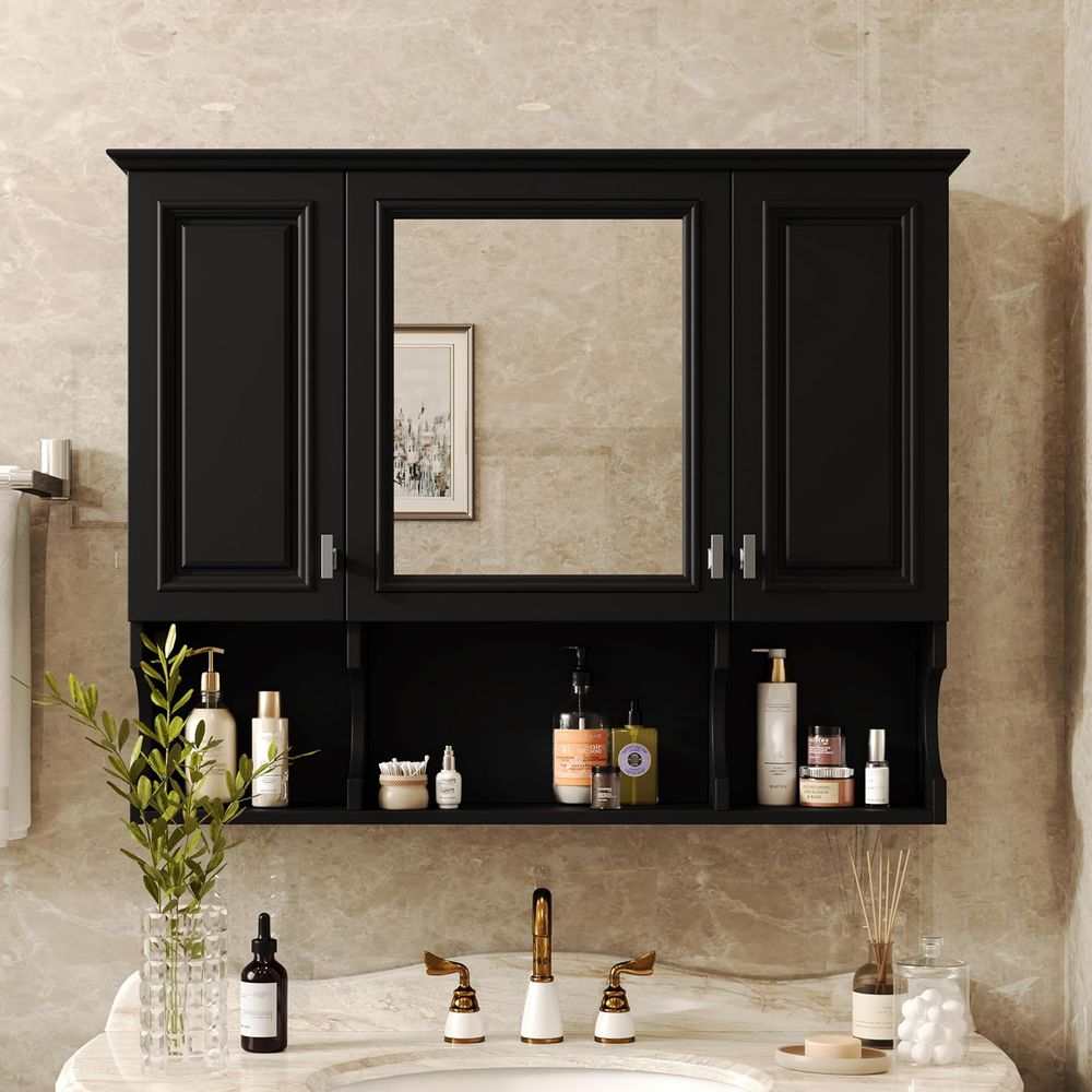 거울이 있는 욕실 벽 캐비닛, 조절 가능한 선반과 개방 - Bathroom Cabinet Mirror 리뷰 및 가격