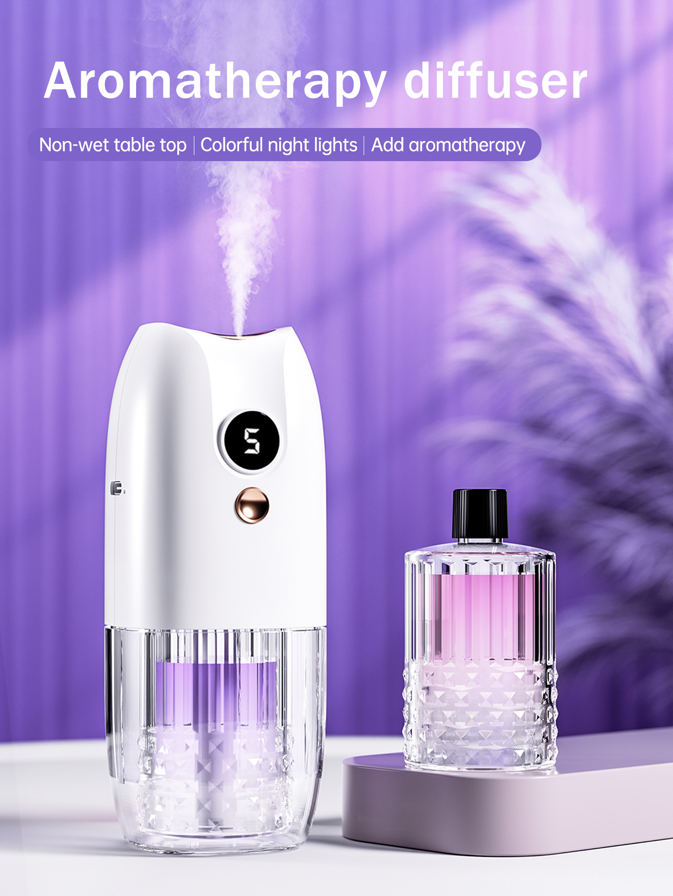 다기능 충전식 휴대용 아로마 디퓨저 에센셜 오일 디퓨저 - Home Bathroom Essentials 리뷰 및 가격