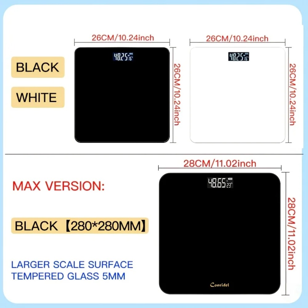 고정밀 디지털 욕실 체중계, 대형 LED 디스플레이 및 - Home Bathroom Scales 리뷰 및 가격