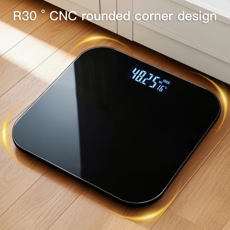 디지털 욕실 체중계 고정밀 LED 디스플레이 온도 단위 - Home Bathroom Scales 리뷰 및 가격