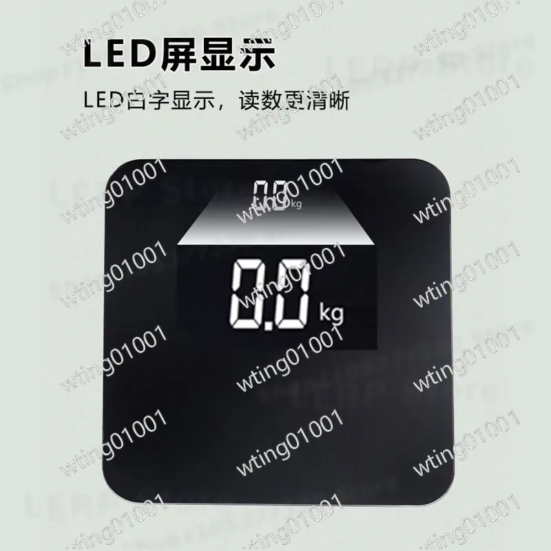 고정밀 180KG 강화유리 체중계 LED 디지털 디스플 - Home Bathroom Scales 리뷰 및 가격
