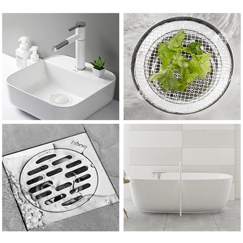10-30pcs 라운드 일회용 바닥 배수 스티커 샤워  - Home Bathroom Cleaning 리뷰 및 가격