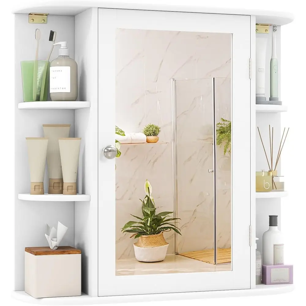 거울이 있는 욕실 약장, 거울 도어가 있는 벽걸이형 공 - Bathroom Cabinet Mirror 리뷰 및 가격