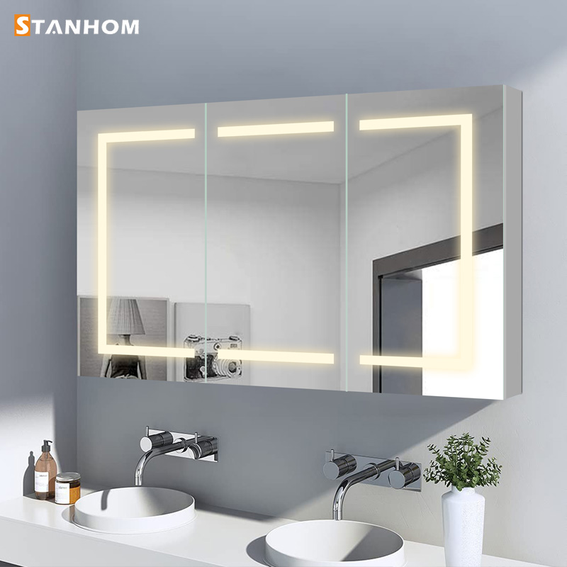 욕실 화장실 침실 금속 수납 스마트 화장대 거울 캐비닛 - Bathroom Cabinet Mirror 리뷰 및 가격