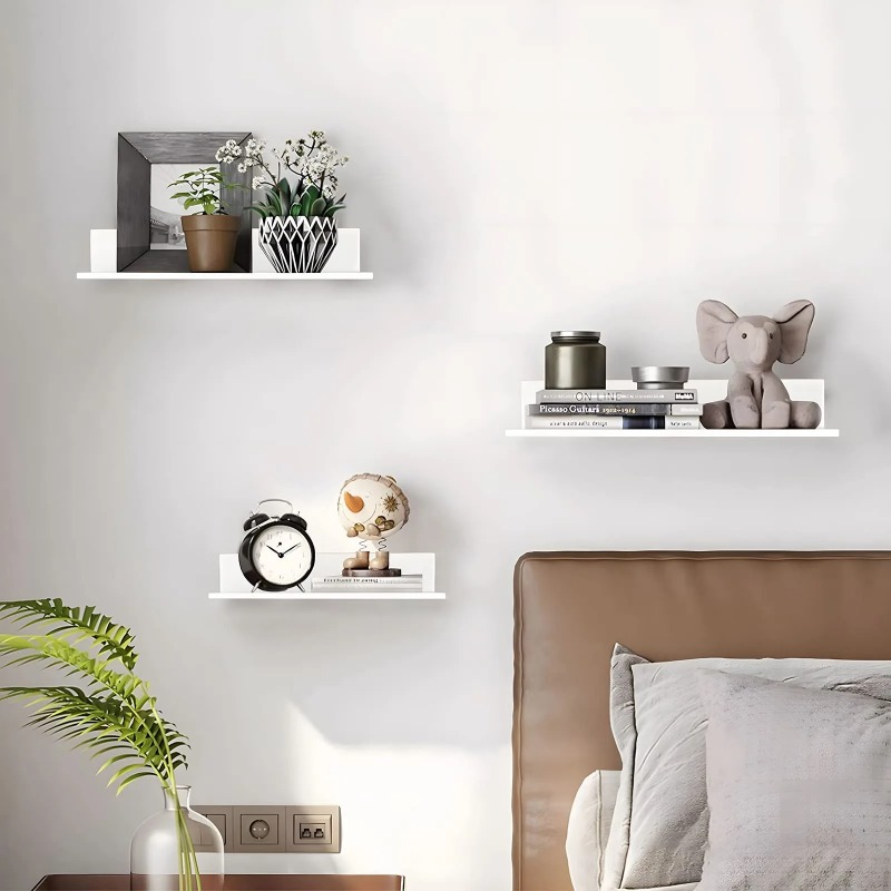 금속 플로팅 선반 벽걸이형 수납 랙 주방 욕실 침실 공 - Home Goods Bathroom Storage 리뷰 및 가격