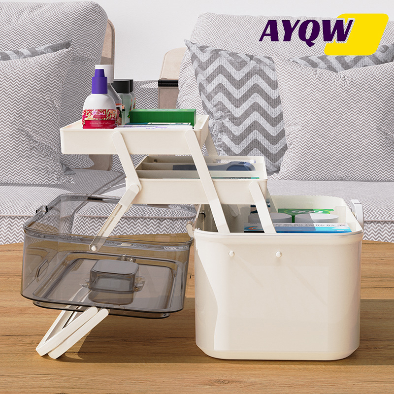 대용량 투명 뚜껑 약 보관함/배급함 - 플라스틱 약 보 - Home Goods Bathroom Storage 리뷰 및 가격