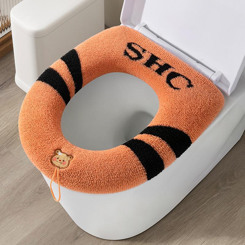 변기 시트 커버 1개 부드럽고 따뜻한 세탁 가능한 패드 - Home Bathroom Essentials 리뷰 및 가격