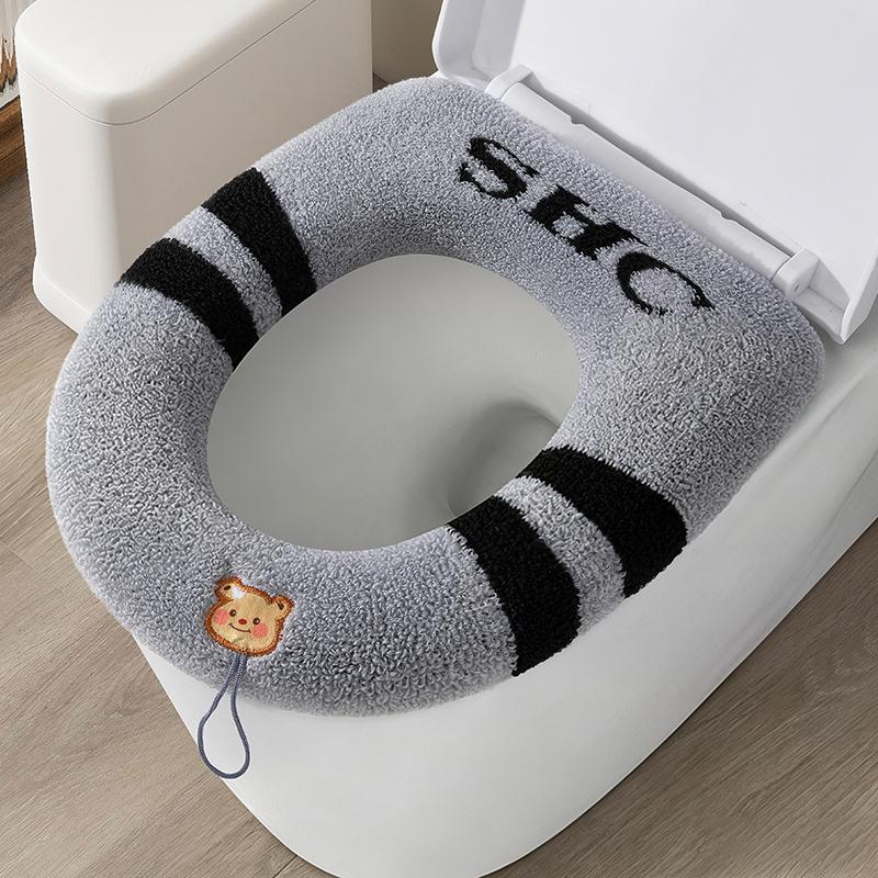 변기 시트 커버 1개 부드럽고 따뜻한 세탁 가능한 패드 - Home Bathroom Essentials 리뷰 및 가격