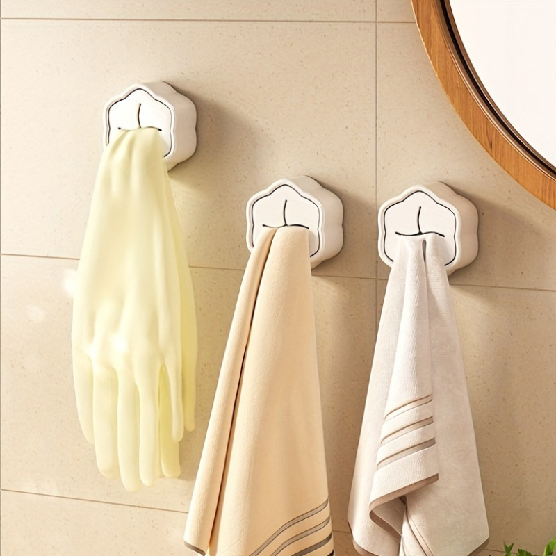 6개입 무타공 접착식 수건걸이, 주방 욕실 수건걸이,  - Home Goods Bathroom Storage 리뷰 및 가격