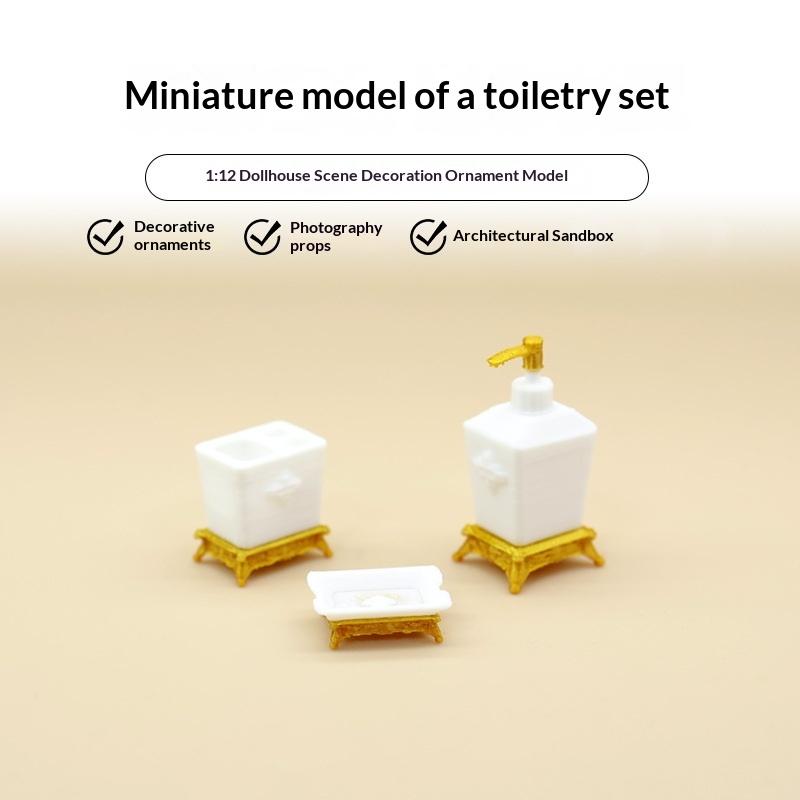 미니어처 1 12 스케일 인형의 집 욕실 칫솔 홀더 세 - Home Bathroom Scales 리뷰 및 가격
