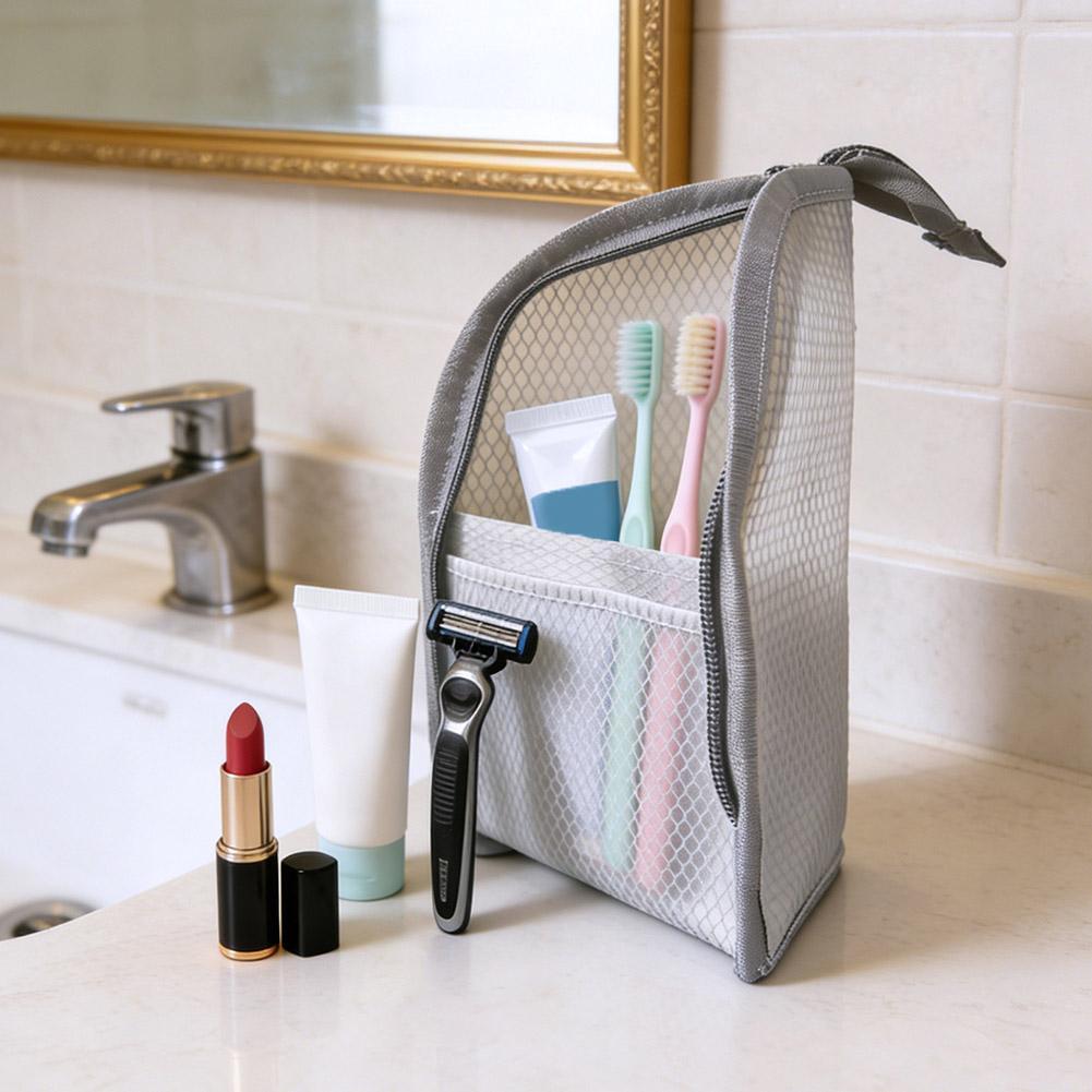 메쉬 여행용 세면도구 가방 휴대용 칫솔 화장품 정리함  - Home Goods Bathroom Storage 리뷰 및 가격