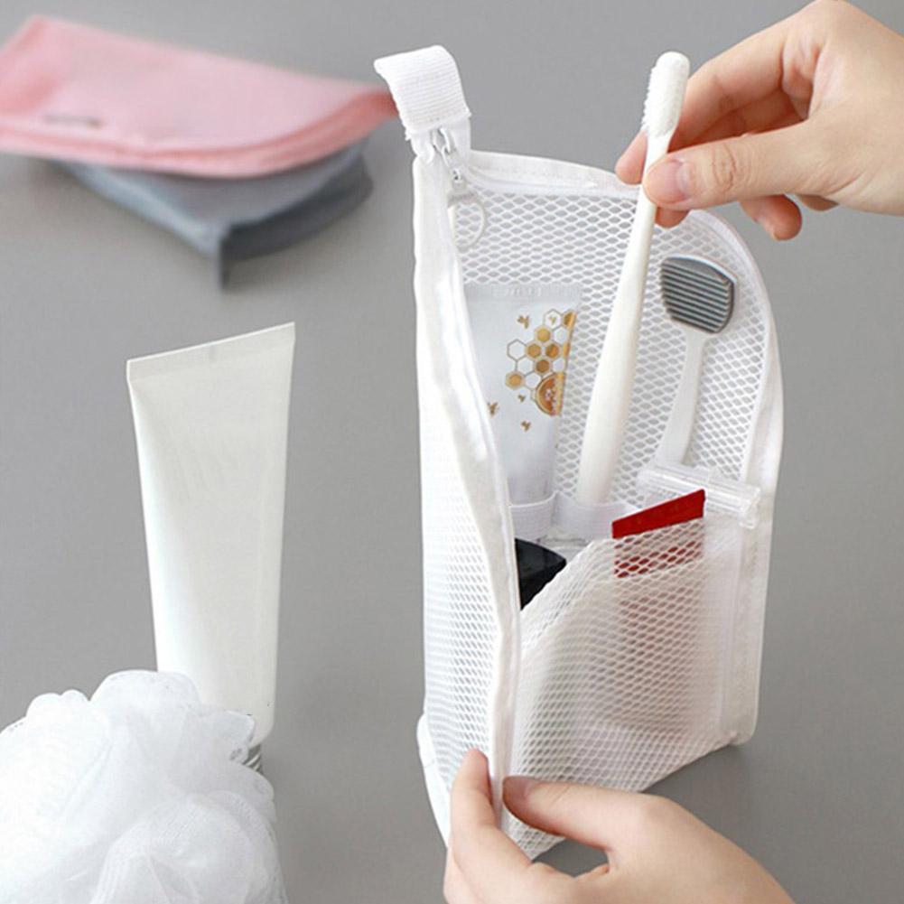 메쉬 여행용 세면도구 가방 휴대용 칫솔 화장품 정리함  - Home Goods Bathroom Storage 리뷰 및 가격