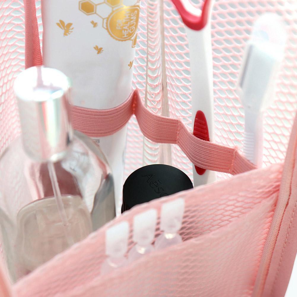 메쉬 여행용 세면도구 가방 휴대용 칫솔 화장품 정리함  - Home Goods Bathroom Storage 리뷰 및 가격